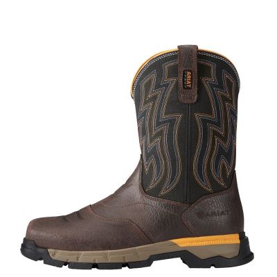 Ariat Rebar Flex Western Çikolata Kahverengi Iş Ayakkabıları Erkek (40964-410)